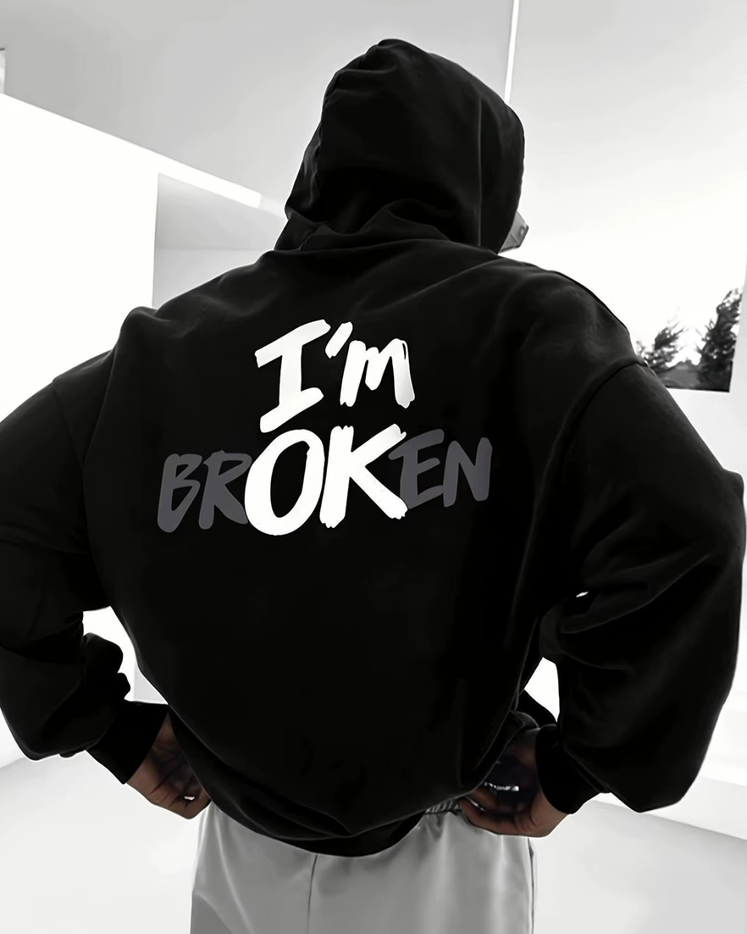 HOODIE I'M BROKEN